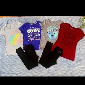 Girls 14/16 Clothing Bundle with earrings
